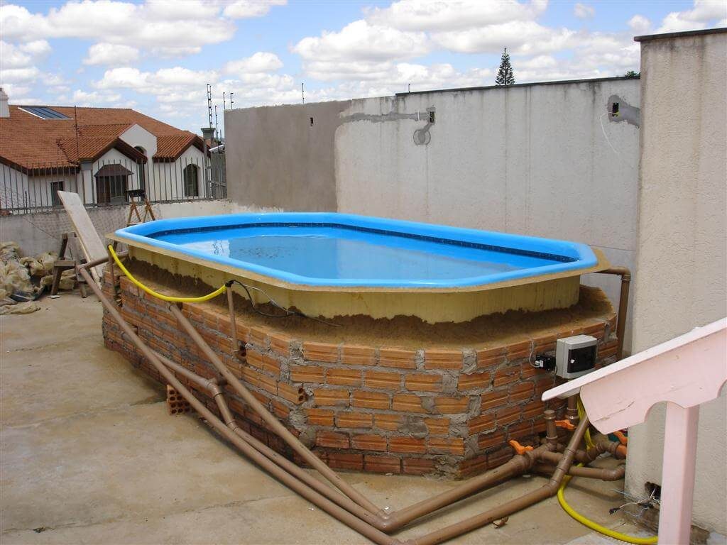 Como Instalar Piscina De Fibra Suspensa Aboli O Fm