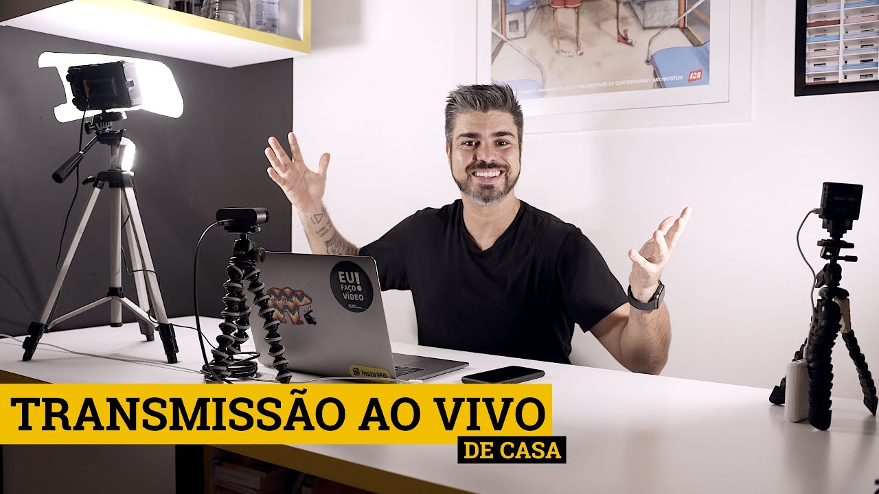 Como Fazer Transmissões ao Vivo no Youtube de Casa