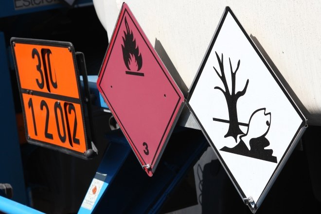 Transporte de Produtos Perigosos: você sabe ler o painel de segurança e os  rótulos de risco?